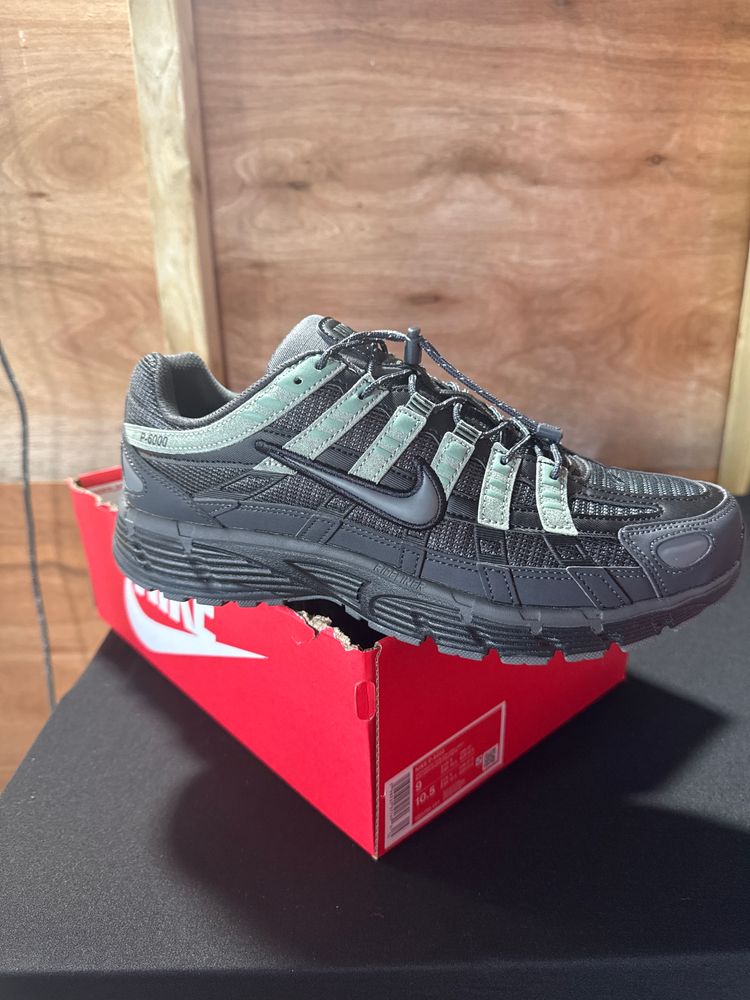 Nike P6000 Anthracite Clay Green image 1