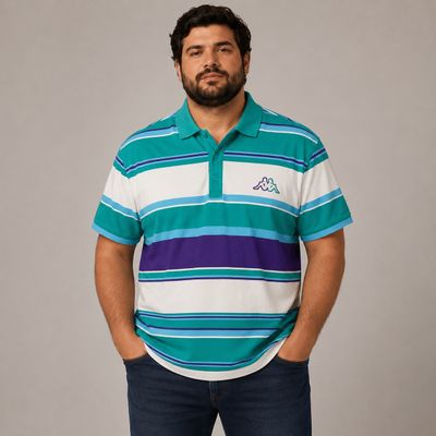 Kappa Striped Polo vintage XL (Vintage)