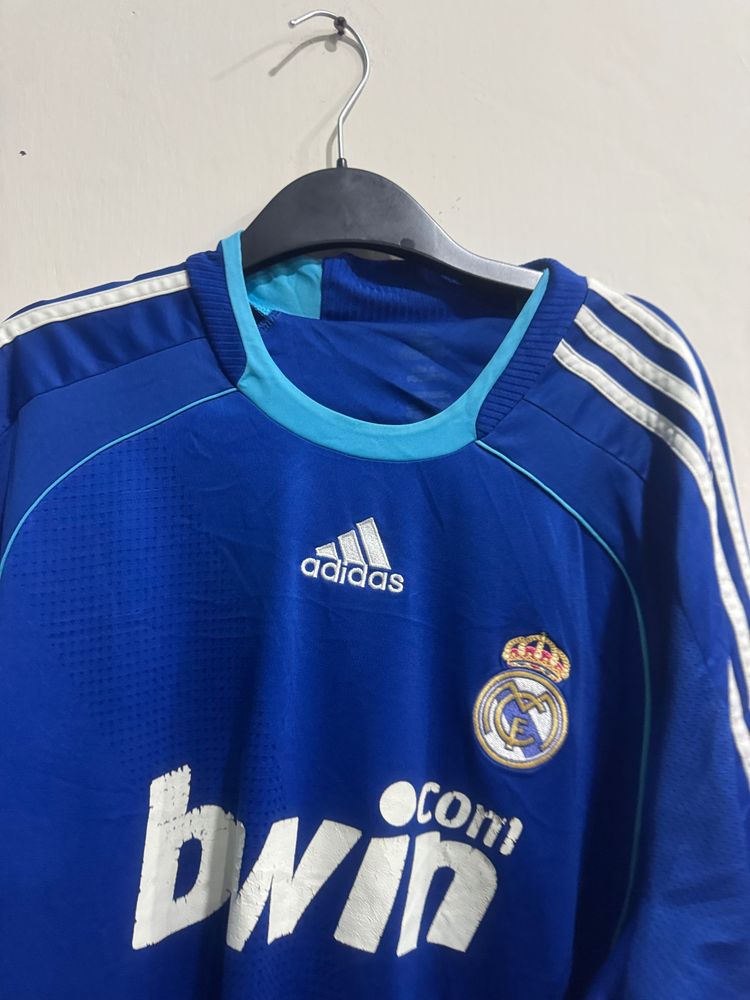 Immagine di Adidas Real Madrid Blue Football Jersey 4