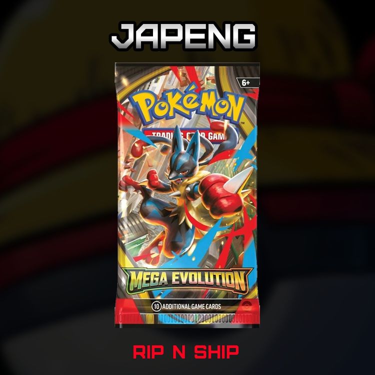 1x MEGA EVOLUTIONS PACK (ENG)