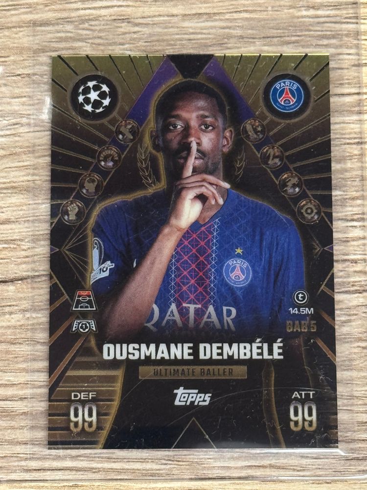 Topps Ousmane Dembélé Football Trading Card product image
