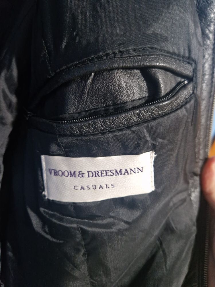 Vroom & Dreesmann Black Leather Jacket image 3