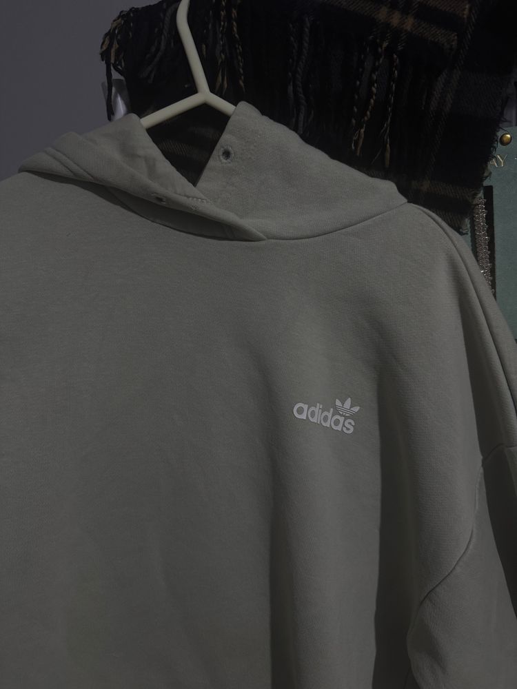 Adidas Originals Adidas oversize fit Hoodie Wmns Green SIZE XS UK6  product image