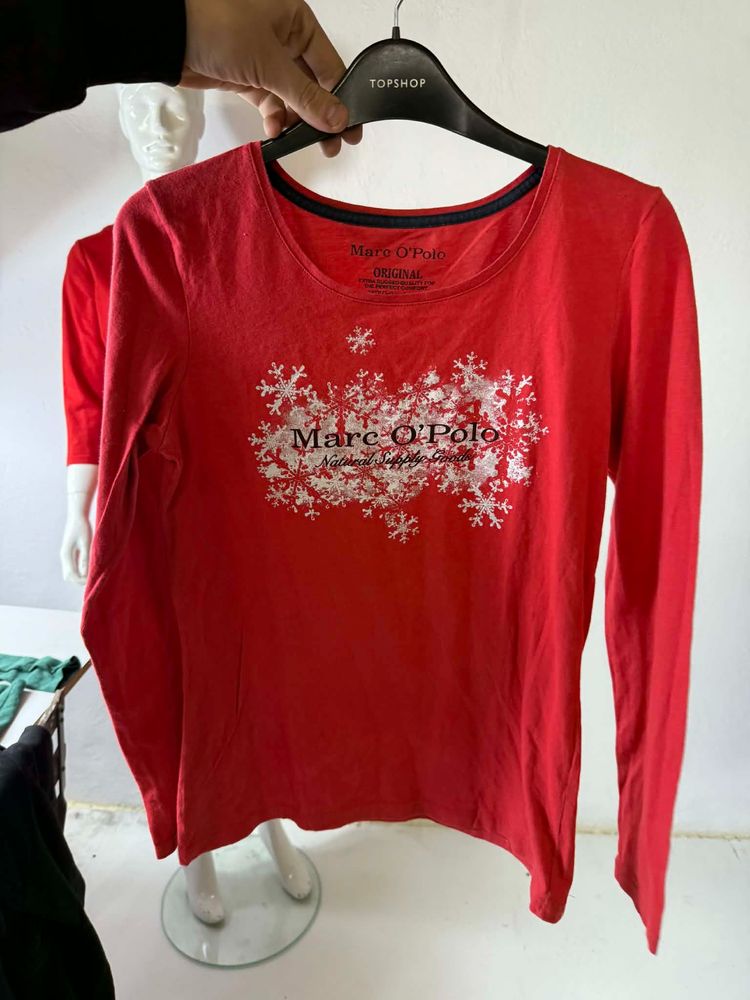 Marc O'Polo Marc O'Polo Red Long Sleeve Shirt product image