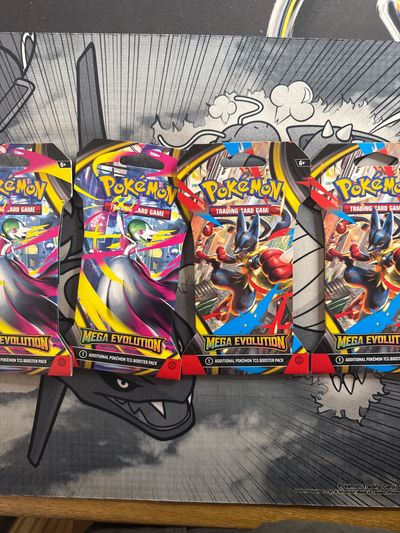 Mega Evolution sleeves Booster Pack