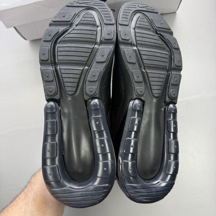 Size 10 - Nike Air Max 270 Triple Black Trainers AH8050-005 image 3