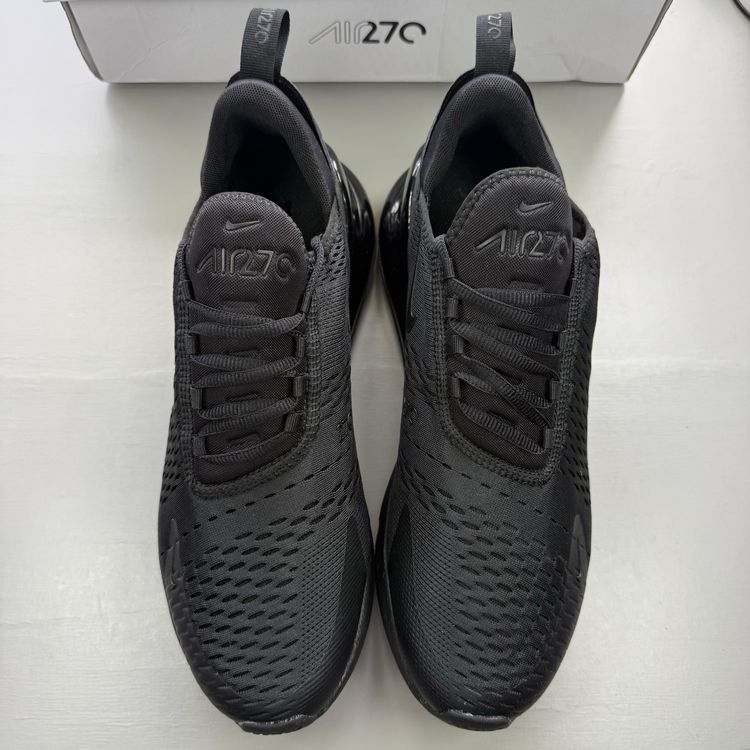 Size 10 - Nike Air Max 270 Triple Black Trainers AH8050-005 image 2