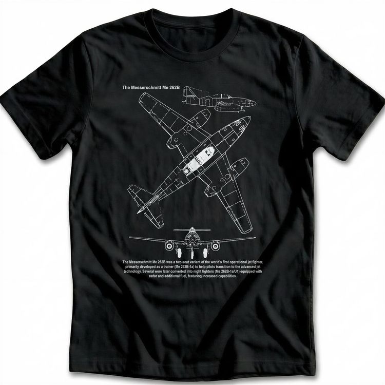 THE MESSERCHMITT ME 262 020 T-Shirt 2