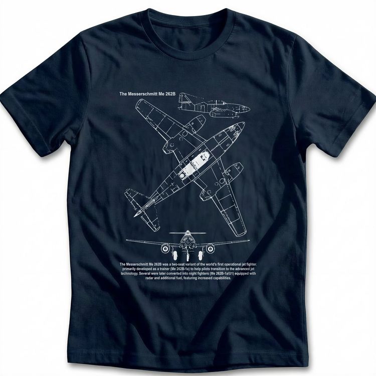 THE MESSERCHMITT ME 262 020 T-Shirt 5
