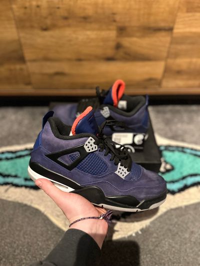 Nike Air Jordan 4 “Winterized Loyal Blue” U.K. 8.5