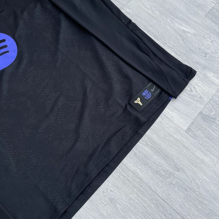 Nike Strike FC Barcelona x Kobe Half Zip Track Top Pants Football Set - Black image 4