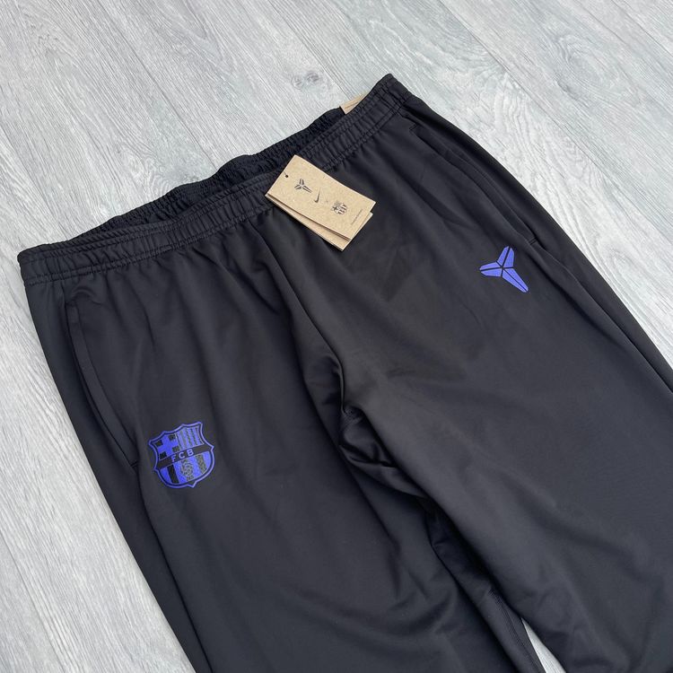 Nike Strike FC Barcelona x Kobe Half Zip Track Top Pants Football Set - Black image 6