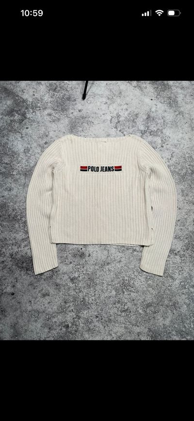 Polo Jeans Ribbed Knit Sweater