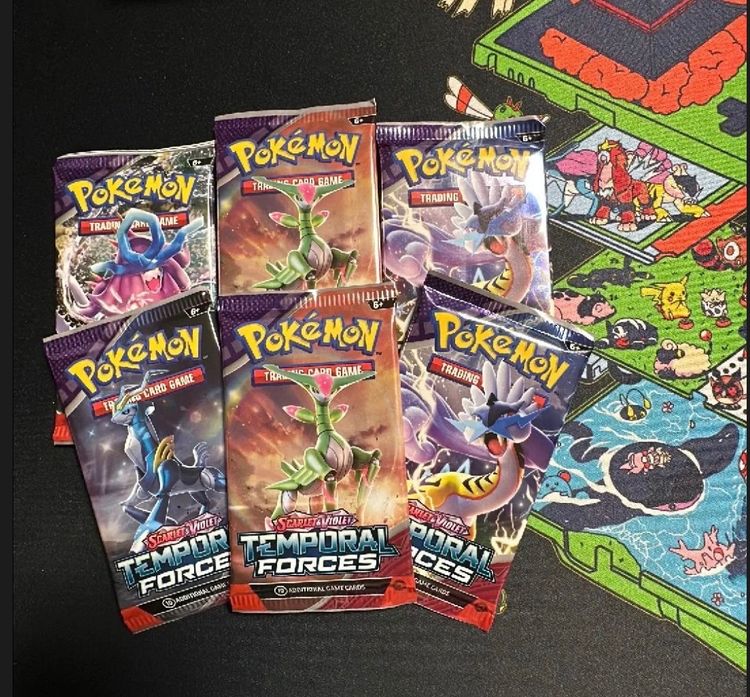 6x temporal forces Booster Packs