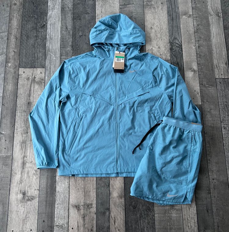 Nike Dri-Fit Repel Packable Windrunner (Asia Exclusive) ‘Denim Blue’ - Size XL (Fits Large) - FB7541-464