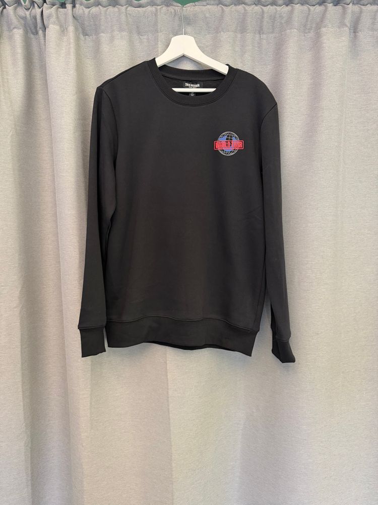 True Religion Black Crewneck