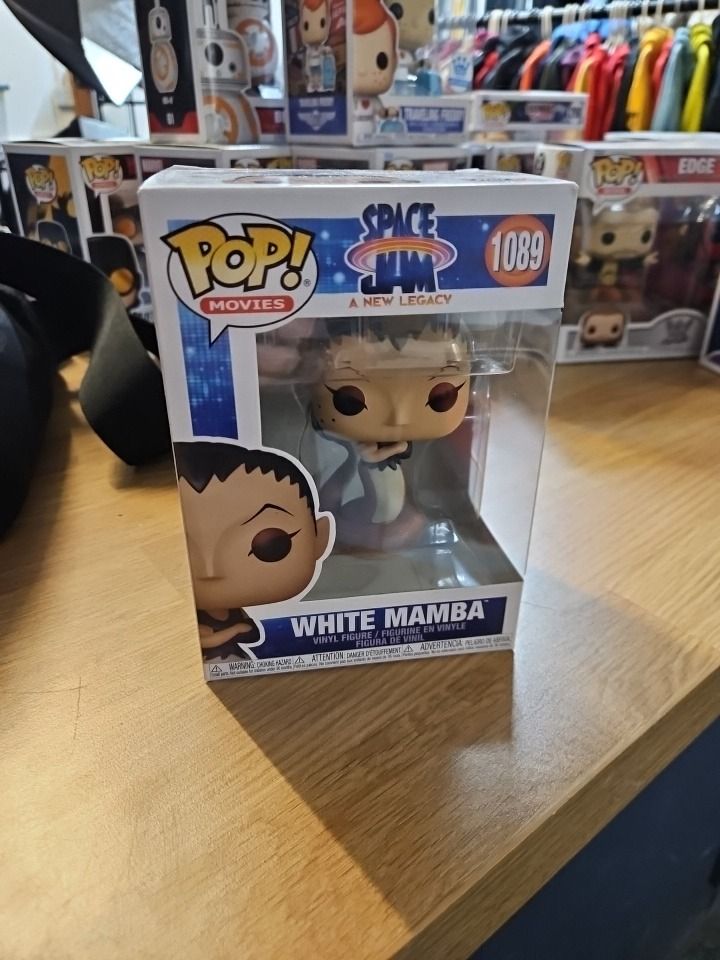 Funko Pop Movies White Mamba Space Jam A New Legacy Vinyl Figure