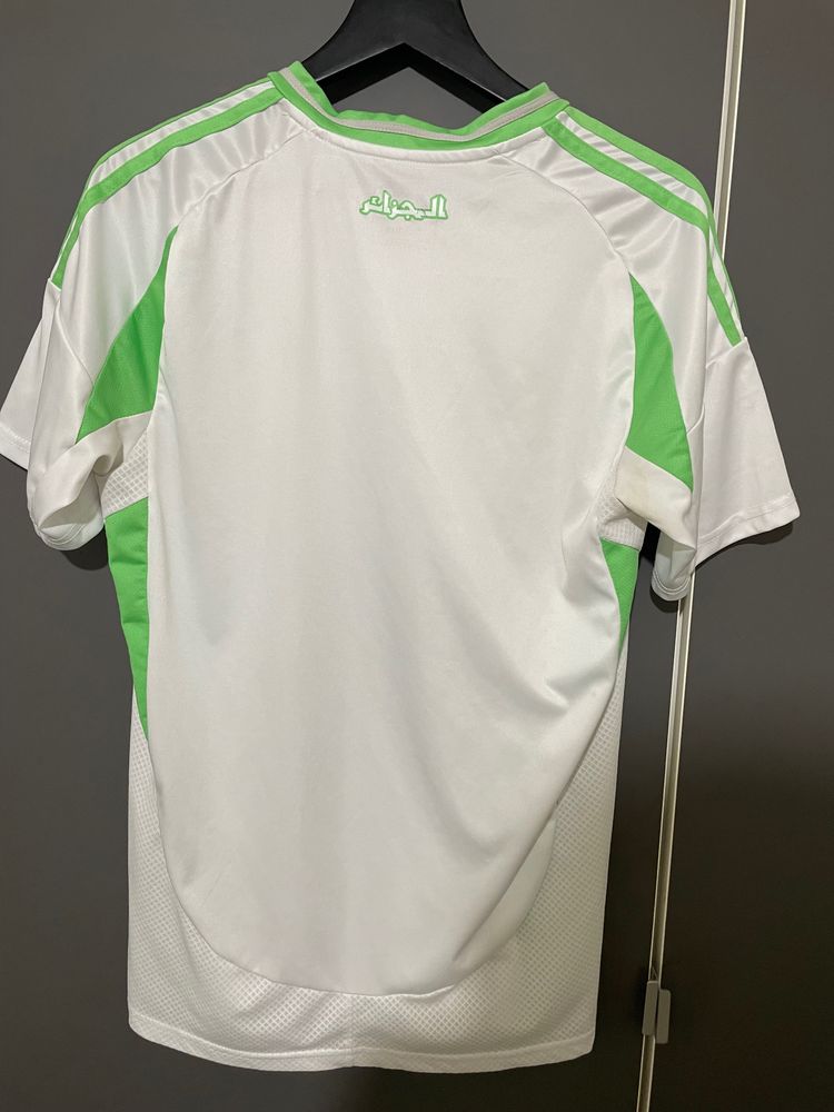 Adidas White And Green Sports Jersey image 2