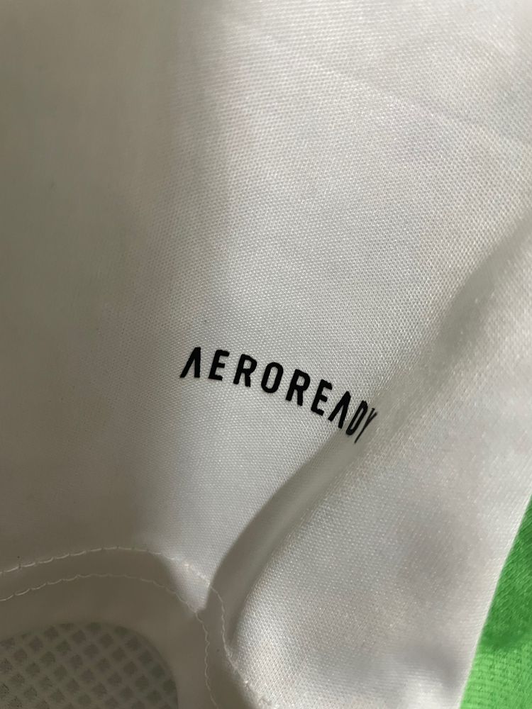 Adidas White And Green Sports Jersey image 5
