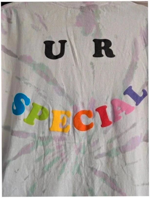Official Lizzo U R Special Tie Dye Graphic Tour T Shirt Size M UK 10 12 image 6