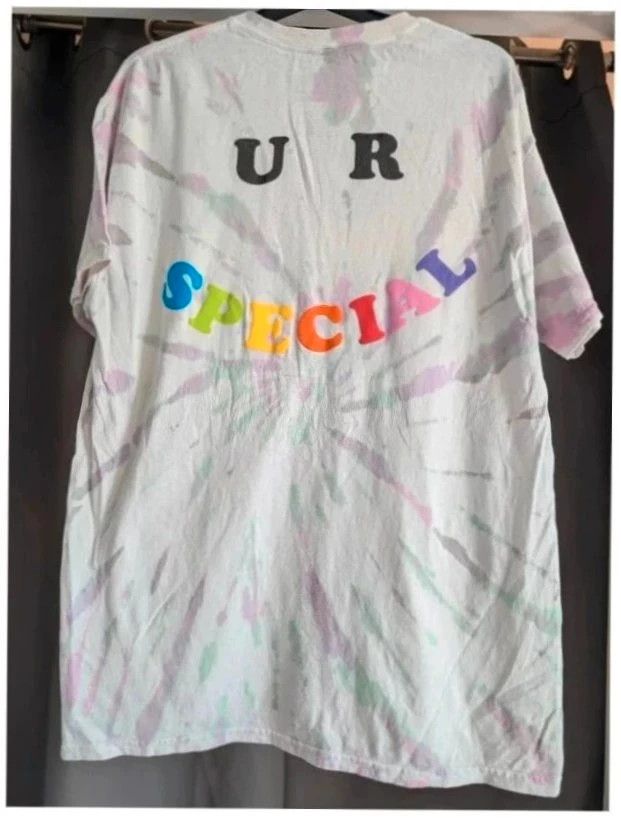 Official Lizzo U R Special Tie Dye Graphic Tour T Shirt Size M UK 10 12 image 5