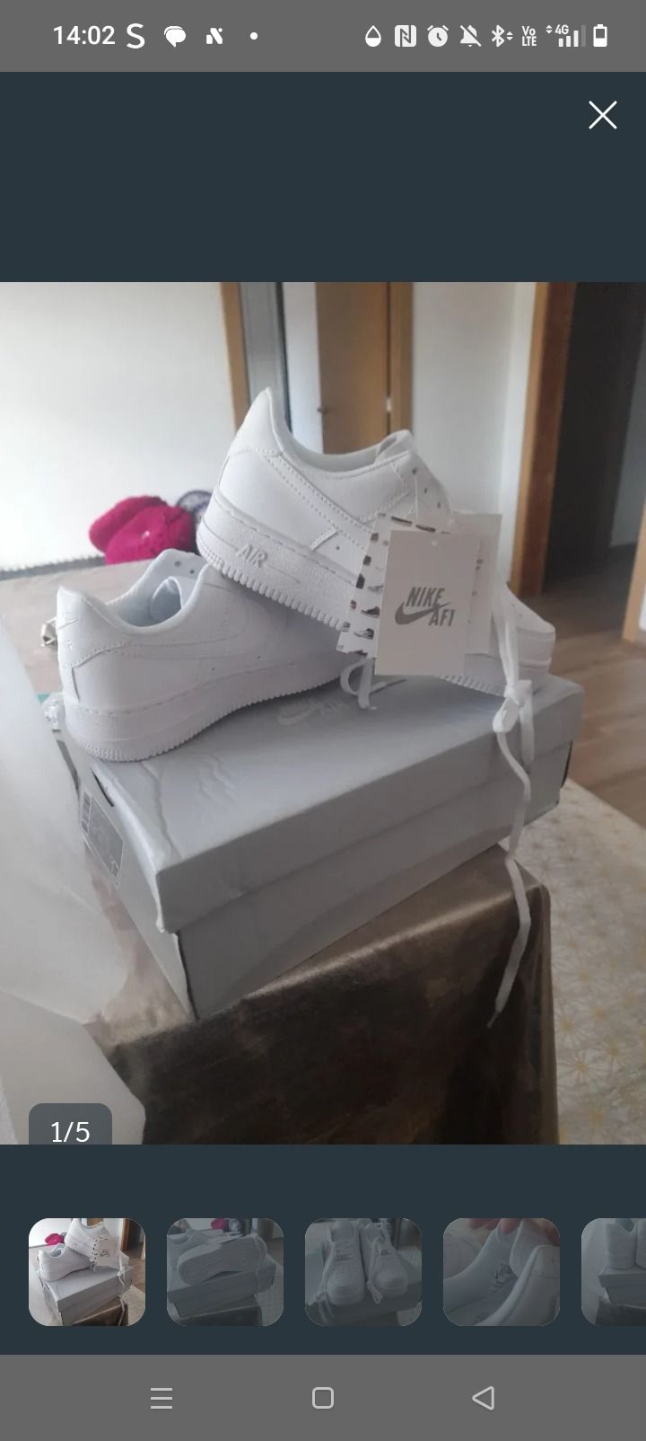 Nike Air White Sneakers