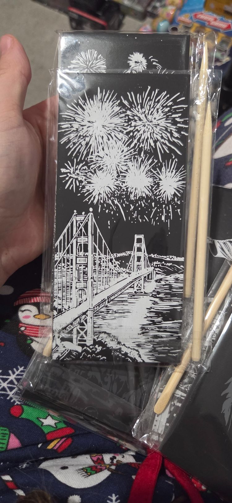 Stratch art, multiple designs included