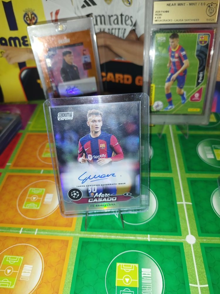 Topps Marc Casado Auto #CA-MC 2023-24 Topps Stadium Club Chrome product image