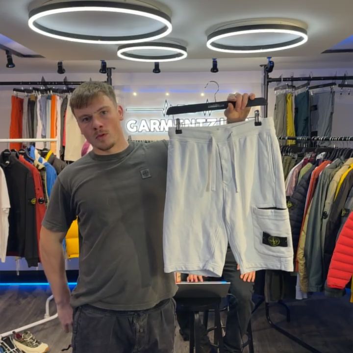 Stone Island stone island white cotton shorts  product image
