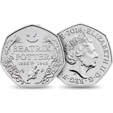 Set Commemorative Beatrix Potter 50p product image