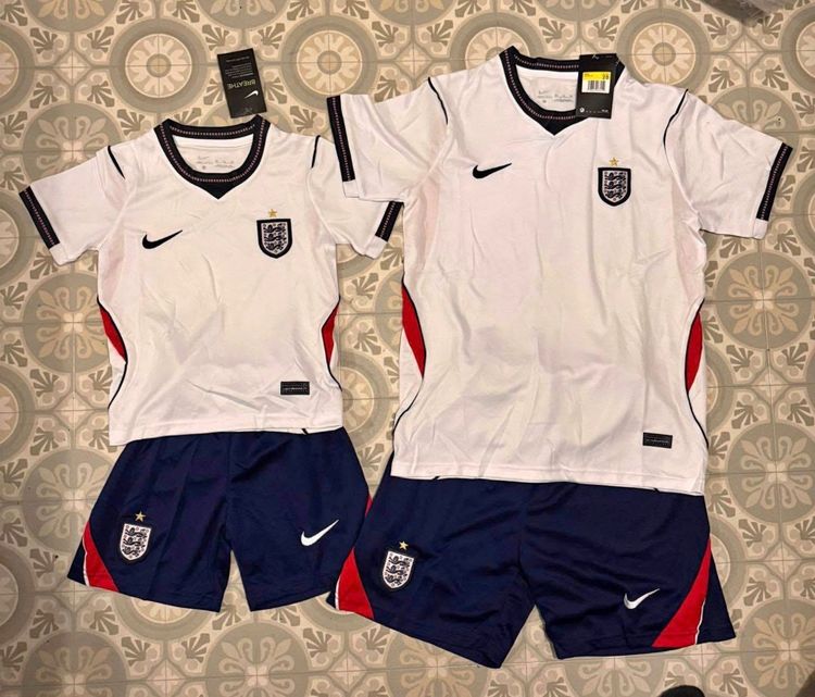 England Football Kit With Shirt And Shorts