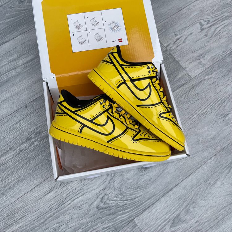 Nike Dunk Low Lego Trainers Sneakers [PS] - Tour Yellow [II7288 700] imagen 7