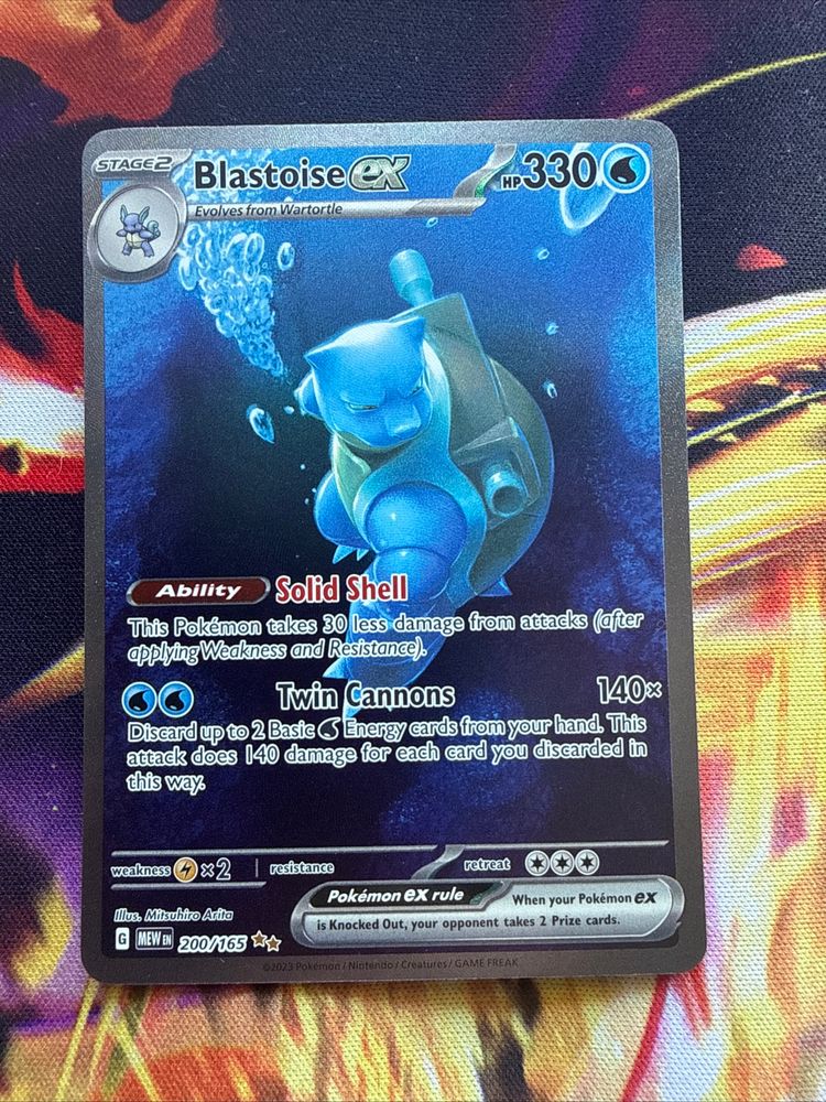 Pokémon Blastoise Ex Pokémon Trading Card product image