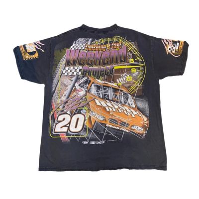 RARE Vintage 2000 Tony Stewart Home Depot Nascar Shirt