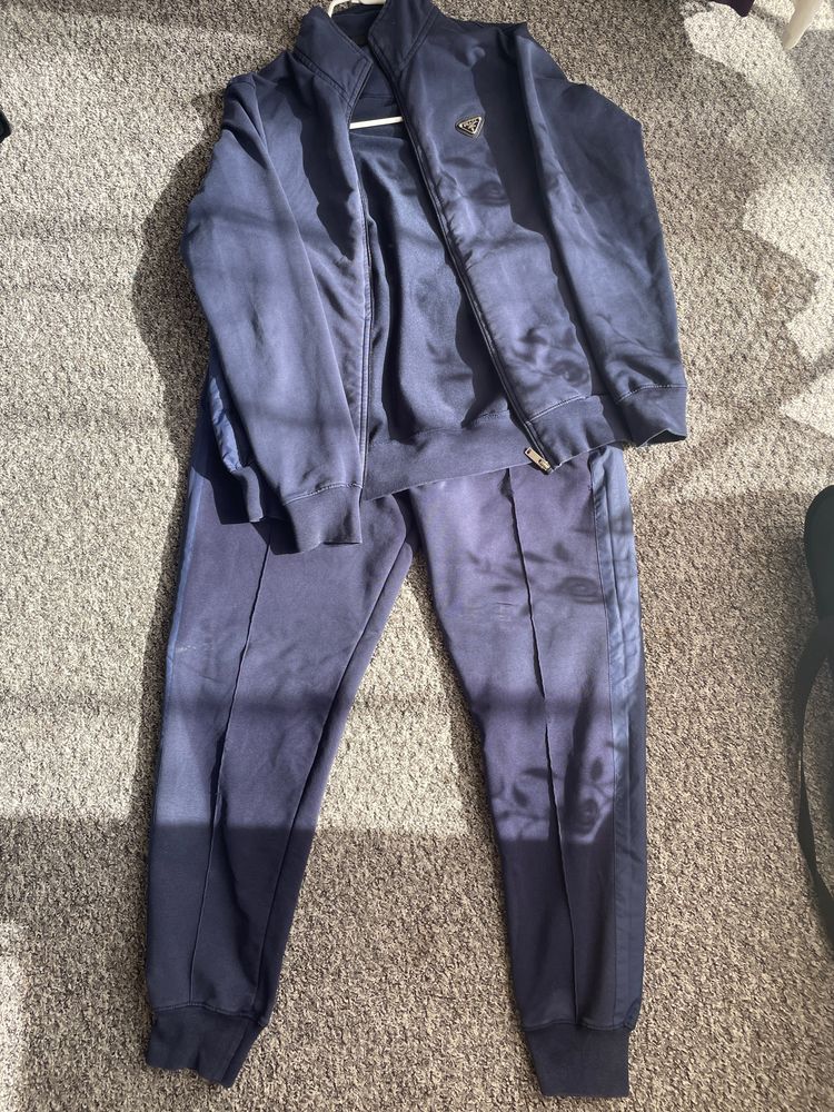 Prada Prada Navy Tracksuit Jacket And Pants product image