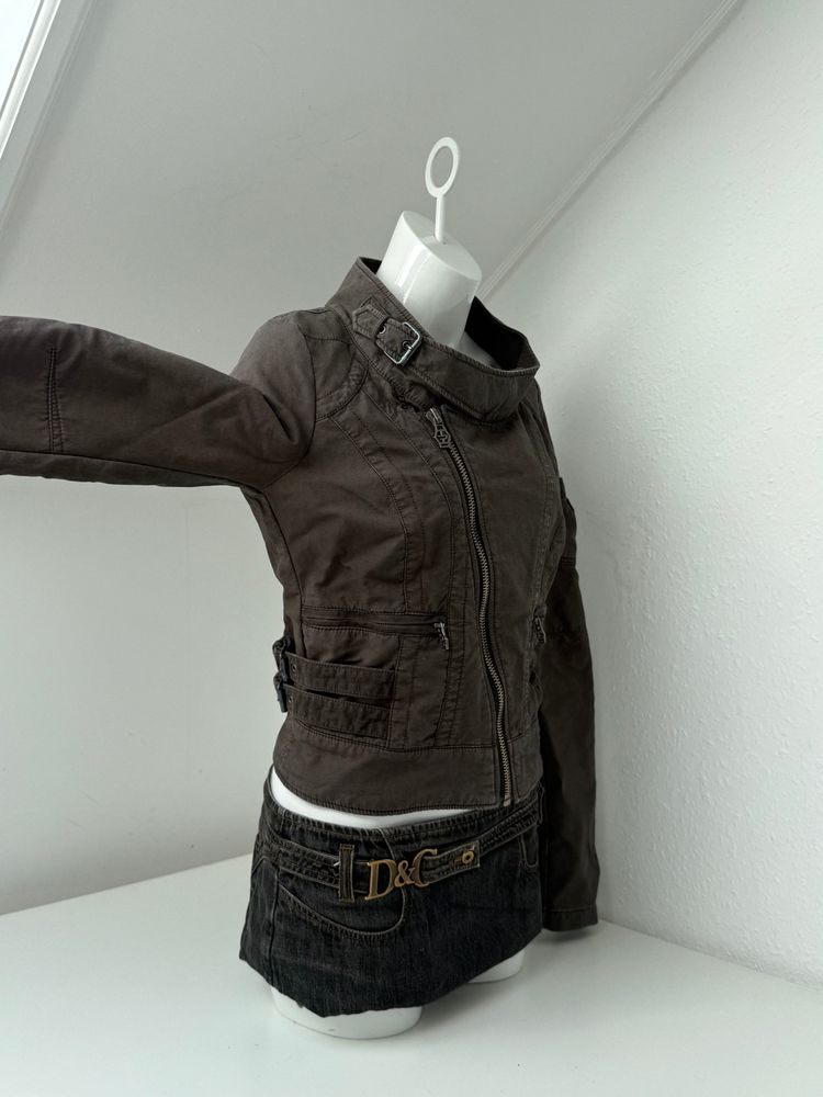 Diesel Cropped Utility Jacket (L) obraz 9