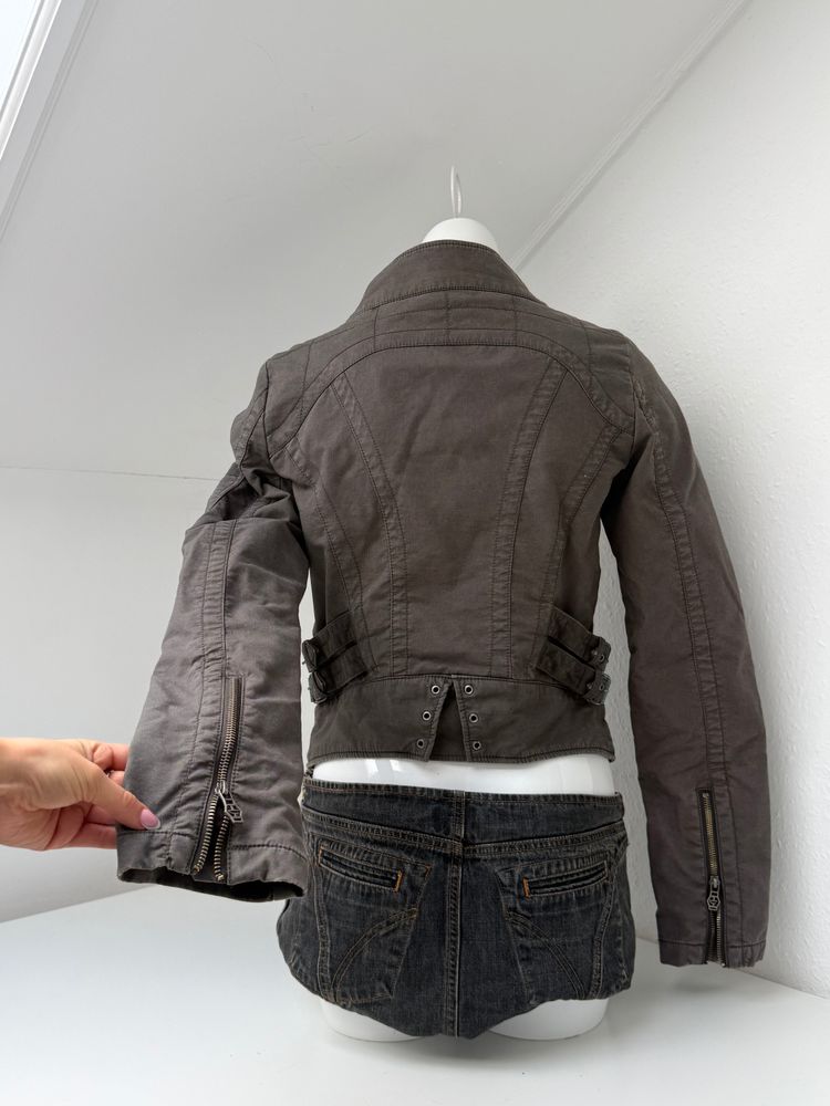 Diesel Cropped Utility Jacket (L) obraz 14