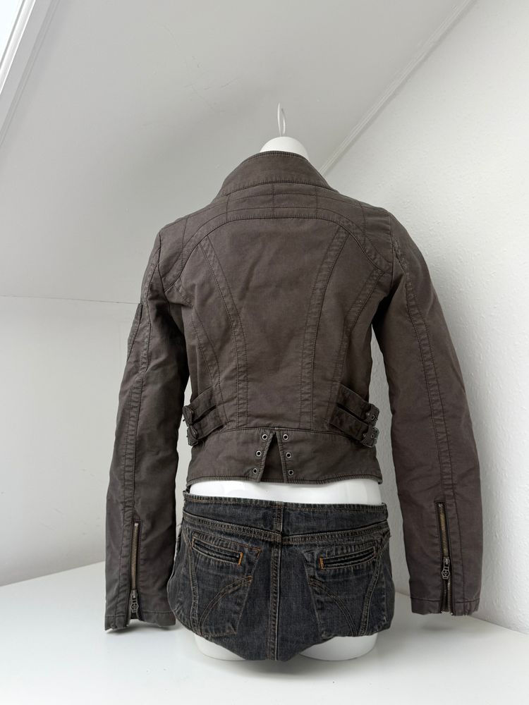 Diesel Cropped Utility Jacket (L) obraz 10