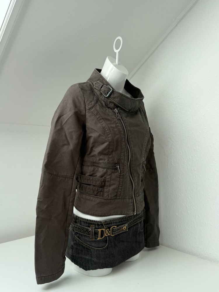 Diesel Cropped Utility Jacket (L) obraz 12