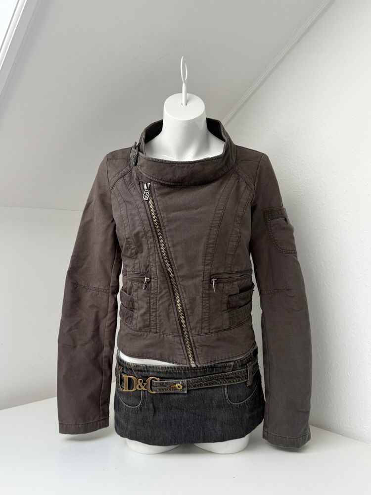 Diesel Cropped Utility Jacket (L) imagen 1
