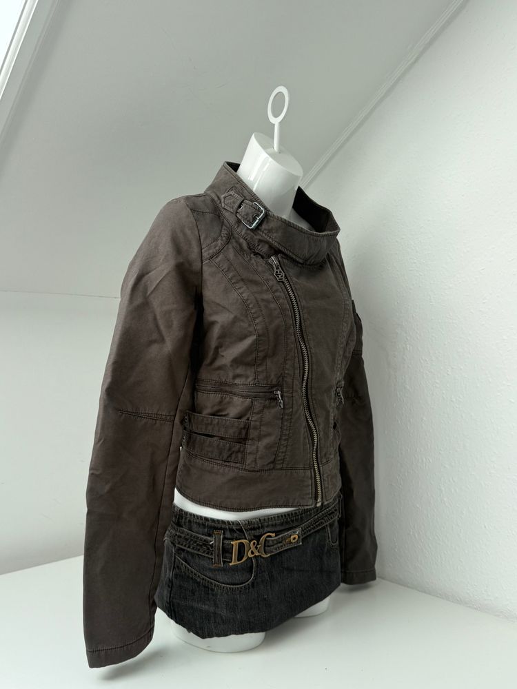 Diesel Cropped Utility Jacket (L) obraz 7