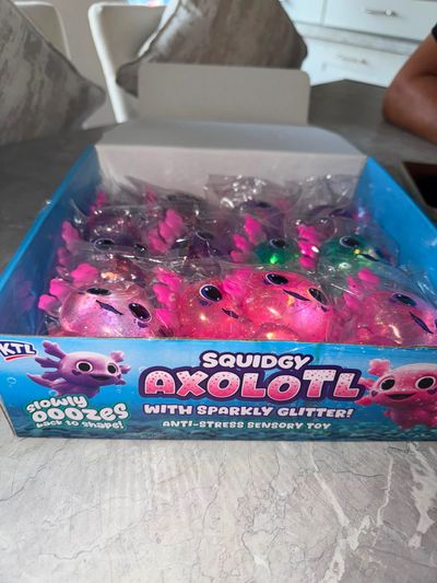 Squidgy Axolotl Anti-Stress Sensory Toy