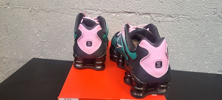 Nike Shox TL Fade UK 4.5 EUR 38Lt Artic Pink Neptune Green Brand New Box No Lid image 4
