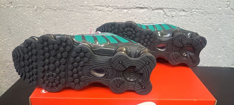 Nike Shox TL Fade UK 4.5 EUR 38Lt Artic Pink Neptune Green Brand New Box No Lid image 5
