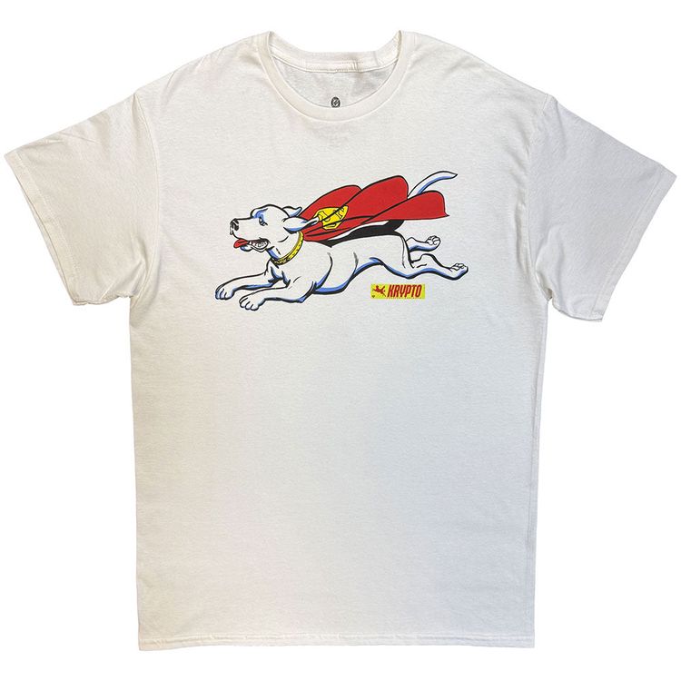 Superman Krypto Flying T Shirt image 1