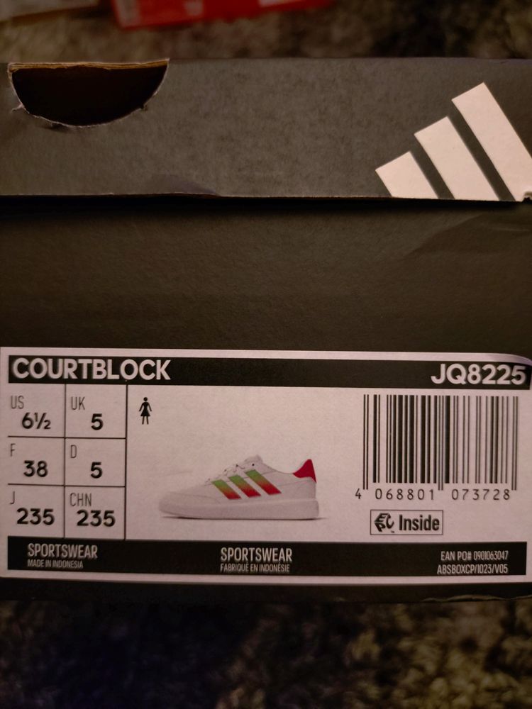 Adidas Courtblock Sneakers ladies uk5 eu38 image 7