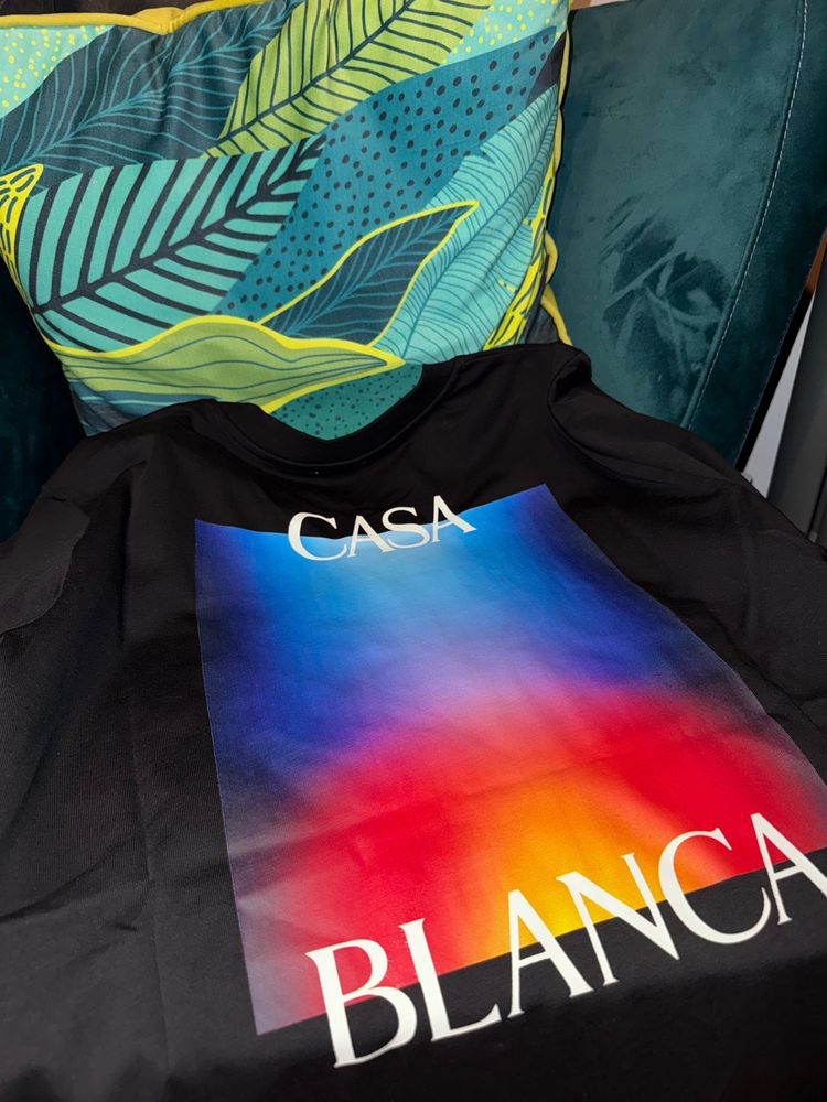 Casablanca Black Gradient  t-shirt 