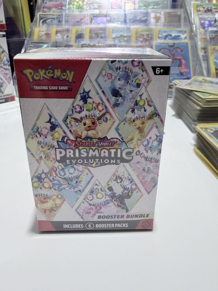 Pokémon Trading Card Game Scarlet & Violet Prismatic Evolutions Booster Bundle