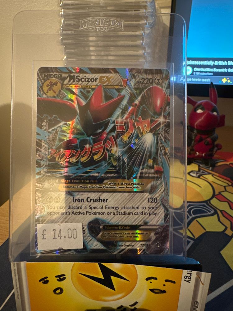 Mega Scizor Ex Pokémon Card