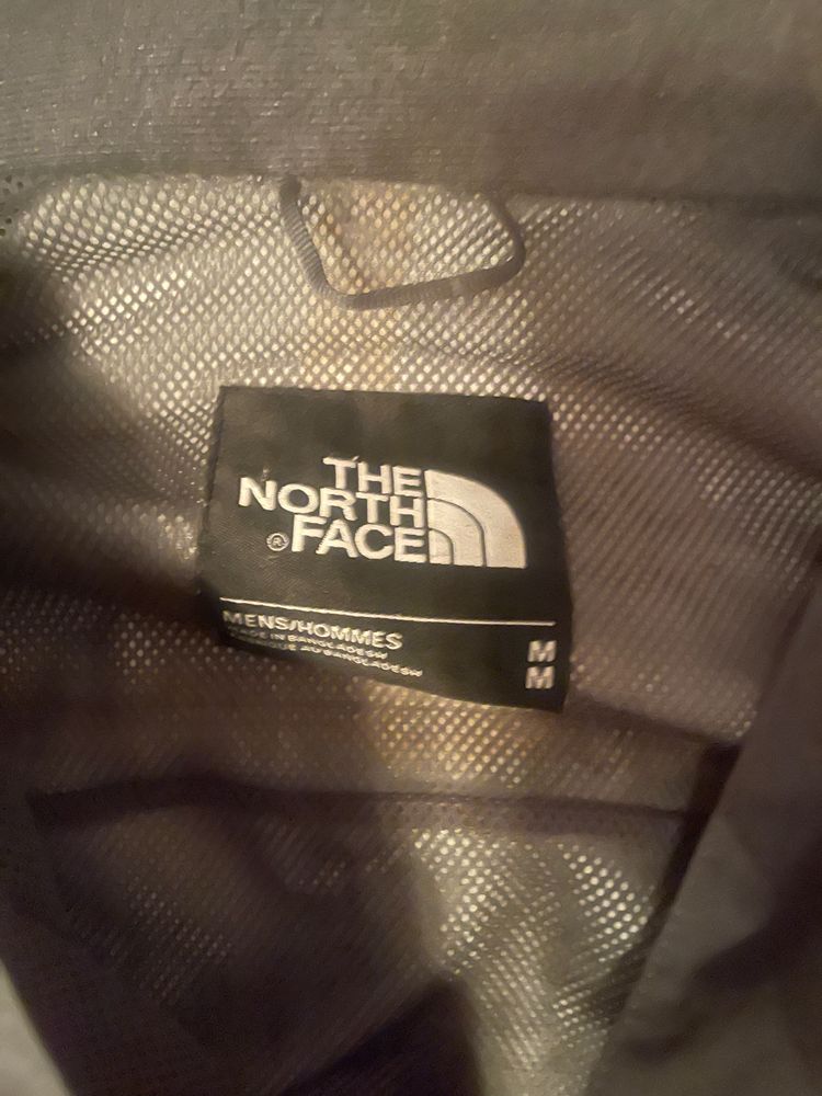 Grey/ Khaki Hyvent North Face Raincoat image 4
